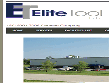 Tablet Screenshot of elite-tool.com
